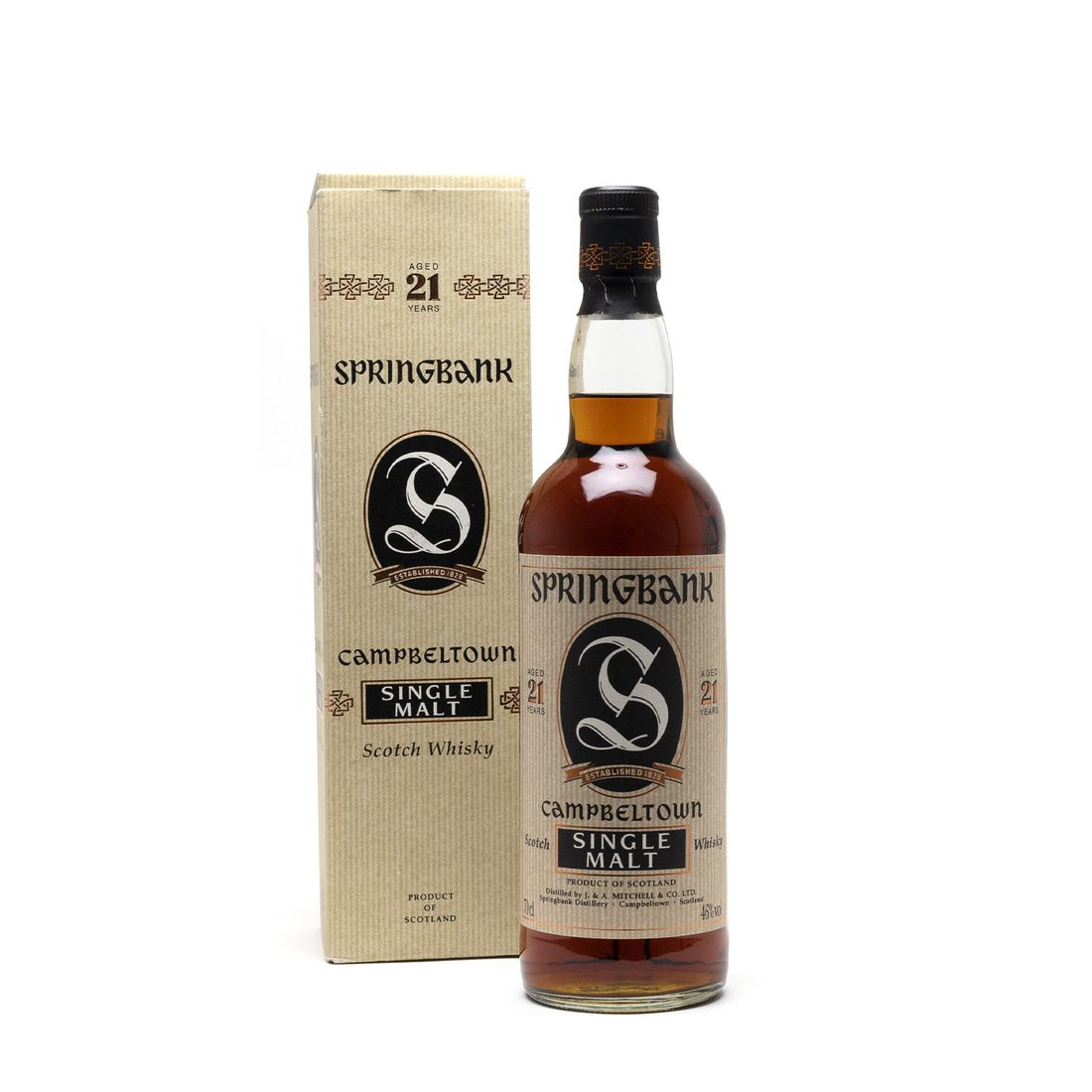 Springbank 21 Year Old (2001 Release) | Nickolls & Perks