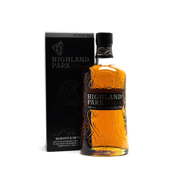 HIGHLAND　PARK　CASKSTRENGTH　No.4 舘河屋酒店 / ハイランドパーク カスクストレングスNo.4 64.3% 700ml