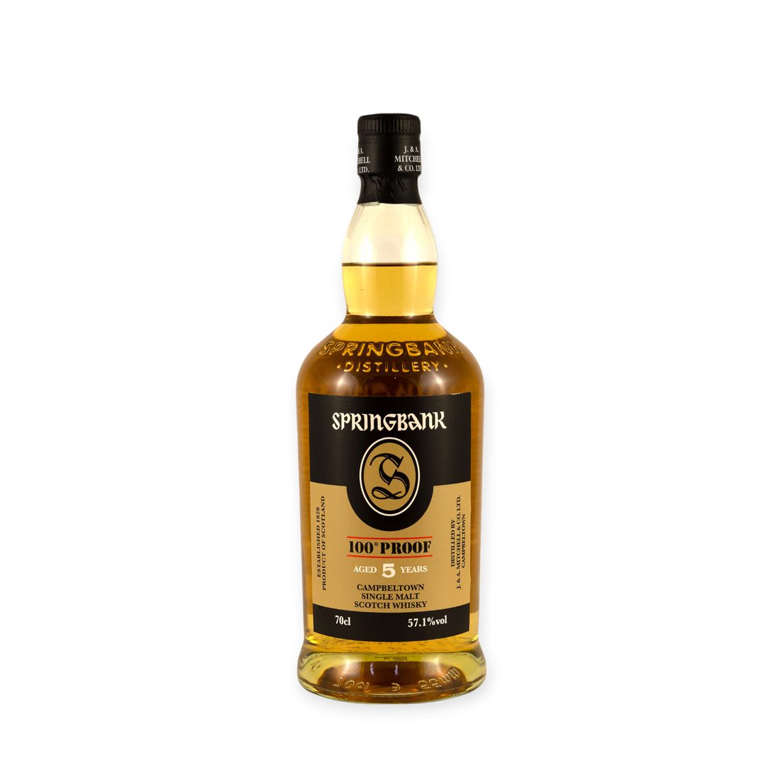 Springbank 5 Year Old 100 Proof | Nickolls & Perks