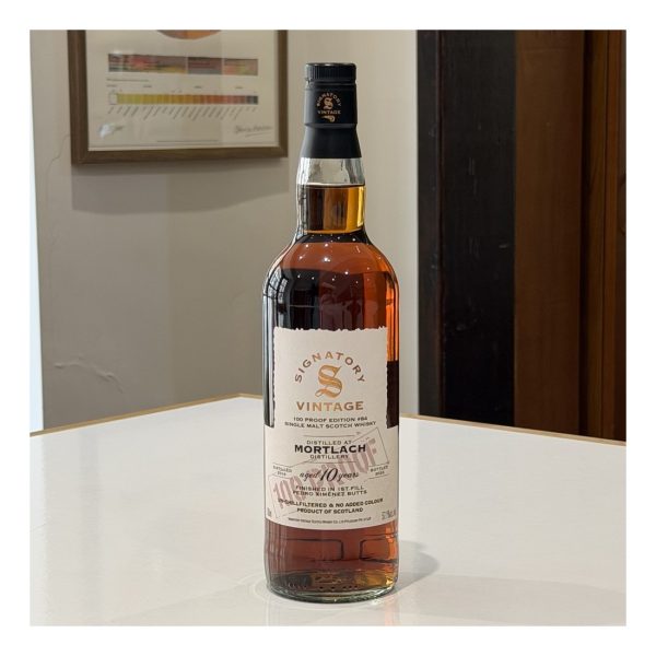 Mortlach 10 Year Old 2016 - 100 Proof Edition #84 (Signatory) 57.1%