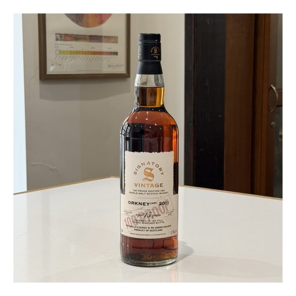 Orkney (HP) 15 Year Old 2011 - 100 Proof Edition #83 (Signatory) 57.1%